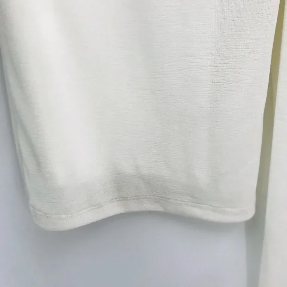 Misha Moyra Pantsuit Cowl Neck Jumpsuit Ivory Size 8 - Picture 9 of 13